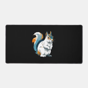 Art vectoriel écureuil aux couleurs vives