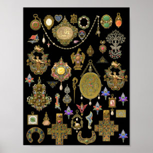 Art Victorien antique, nouveau et déco Bijoux