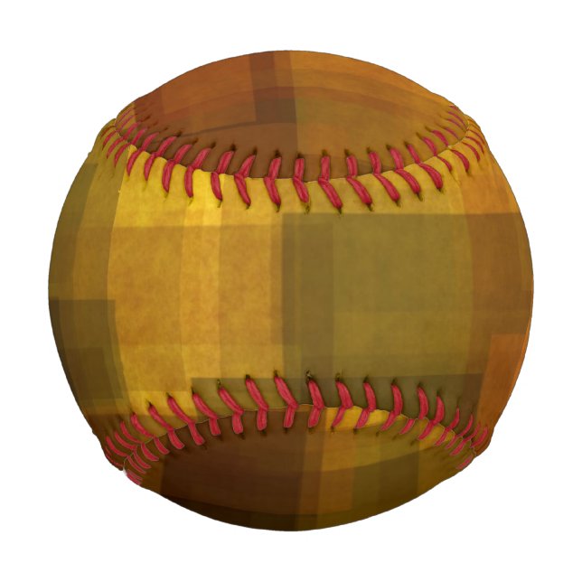 art vintage colourful abstract geometric baseball (Front)