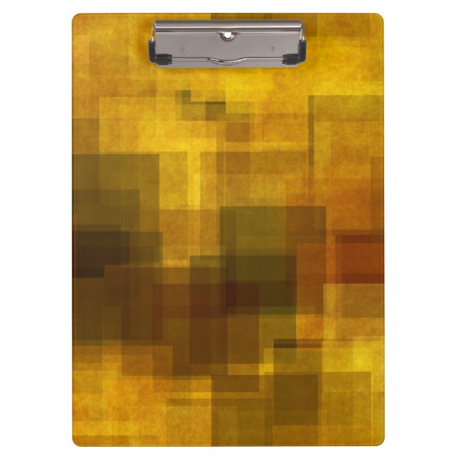 art vintage colourful abstract geometric clipboard (Front)