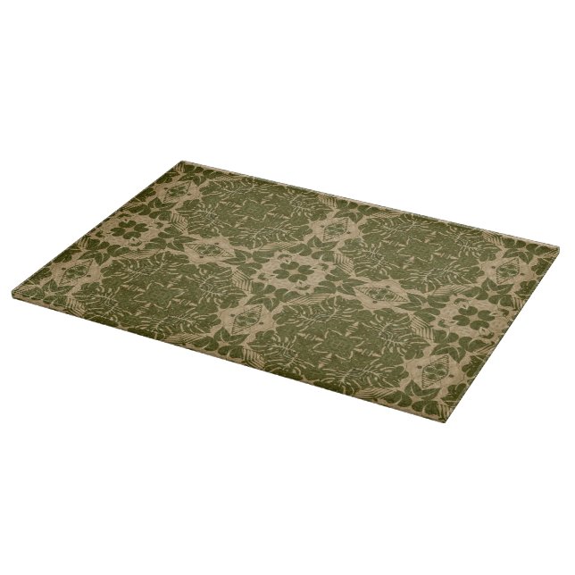 Art vintage damask pattern cutting board (Corner)