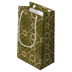 Art vintage damask pattern small gift bag
