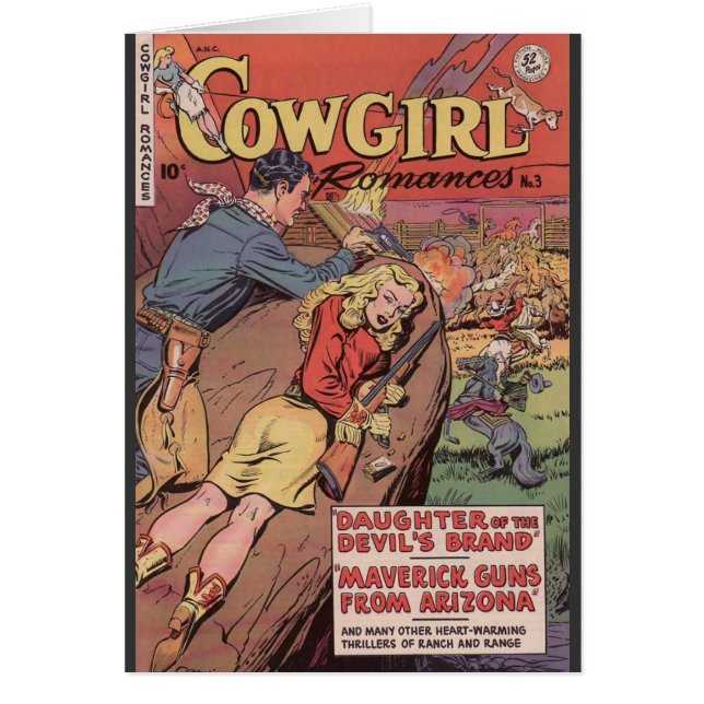ART VINTAGE DE COUVERTURE DE BANDE DESSINÉE (Devant)