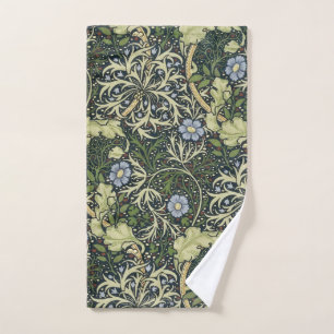 Art vintage floral de motif d'algue de William