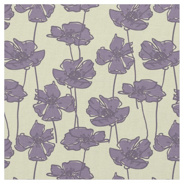 Art vintage floral pattern background fabric (Close Up)