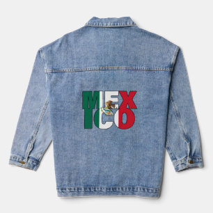 Art Word du drapeau mexicain empilé