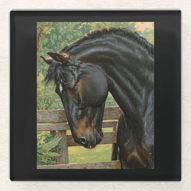 "Art You Can Set Your Glass On." Coaster (Front)