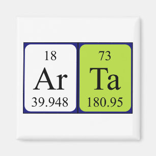 Arta periodic table name magnet