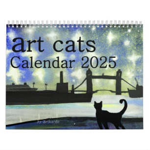 Artcats 2025 calendar