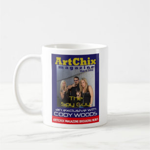 ARTCHIX CODY WOODS SPY GUY COVER MUG
