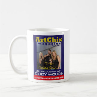 ARTCHIX CODY WOODS SPY GUY COVER MUG