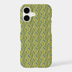 Artdeco bleu jaune dans le style rétro