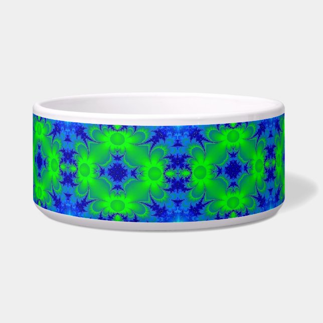 artdeco daisies pattern (Left)