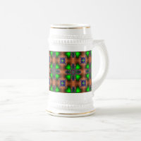 Artdeco Flowers in Retro Style