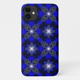 Artdeco Flowers in Retro Style iPhone 11 Case