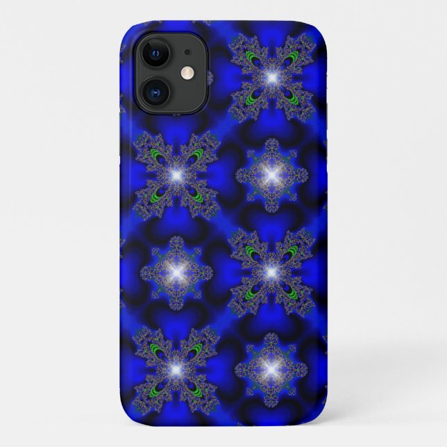Artdeco Flowers in Retro Style Case-Mate iPhone Case (Back)