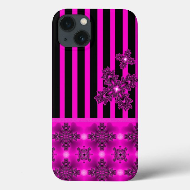 Artdeco Flowers in Retro Style Case-Mate iPhone Case (Back)