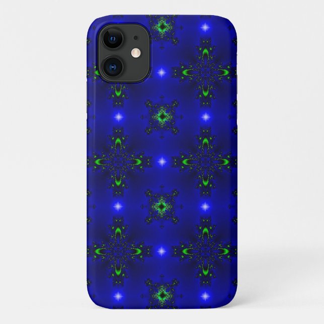 Artdeco Flowers in Retro Style Case-Mate iPhone Case (Back)