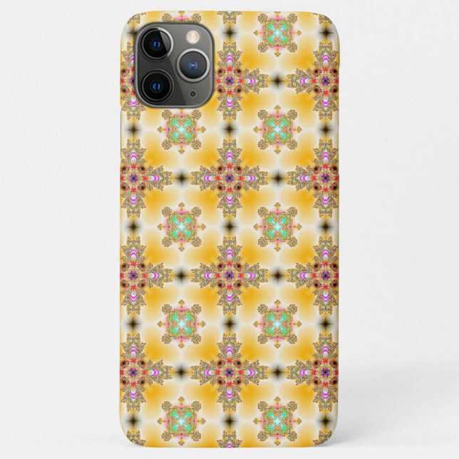 Artdeco Flowers in Retro Style Case-Mate iPhone Case (Back)