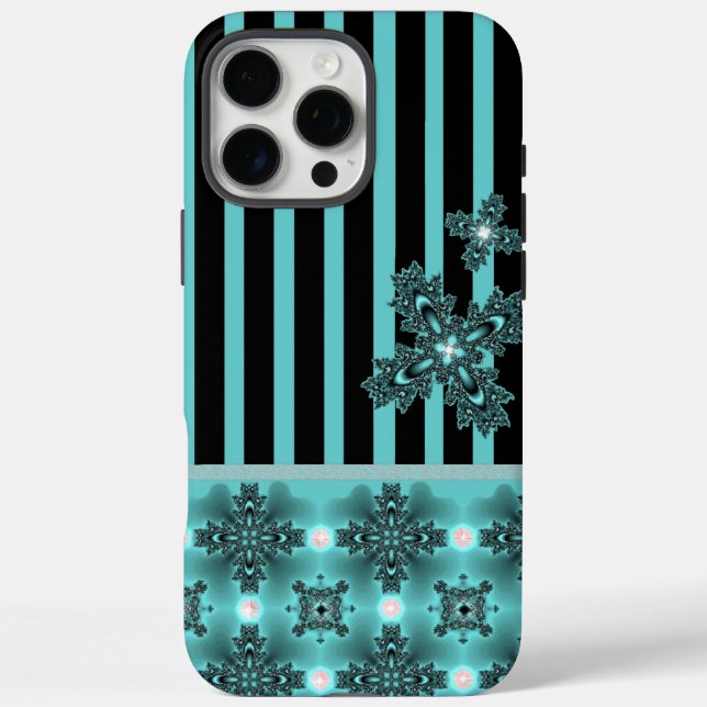 Artdeco Flowers in Retro Style Case-Mate iPhone Case (Back)