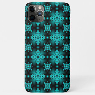 Artdeco Flowers in Retro Style iPhone 11 Pro Max Case