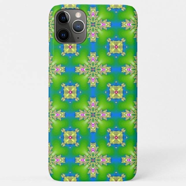 Artdeco Flowers in Retro Style Case-Mate iPhone Case (Back)
