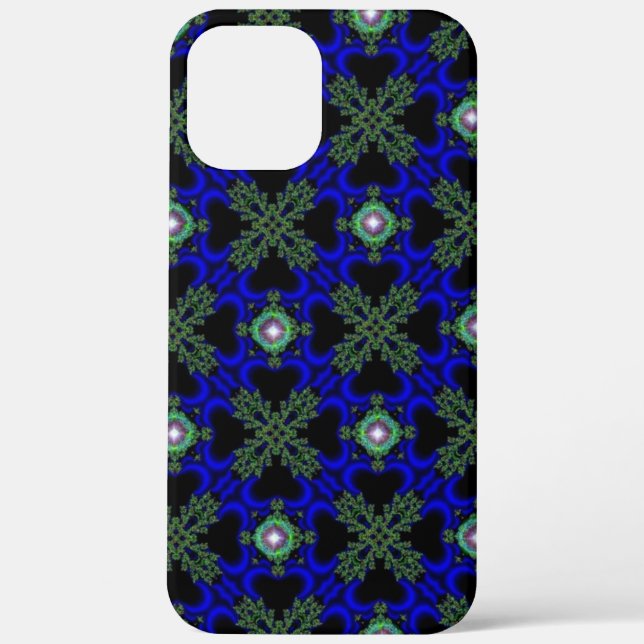 Artdeco Flowers in Retro Style Case-Mate iPhone Case (Back)
