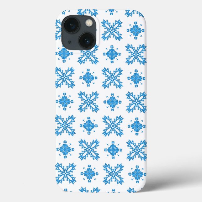 Artdeco Flowers in Retro Style Case-Mate iPhone Case (Back)