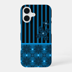 Artdeco Flowers in Retro Style iPhone 16 Case