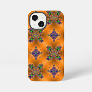 Artdeco Flowers in Retro Style iPhone 13 Mini Case