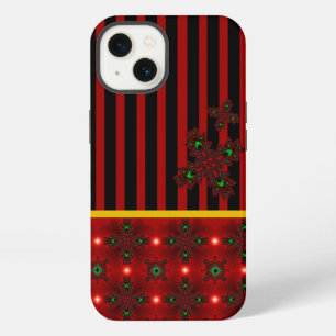 Artdeco Flowers in Retro Style iPhone 13 Case