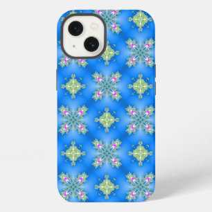 Artdeco Flowers in Retro Style iPhone 13 Case