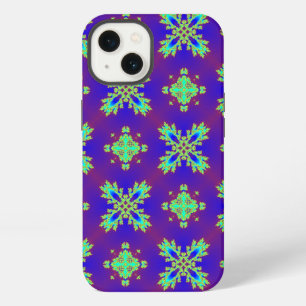Artdeco Flowers in Retro Style iPhone 13 Case