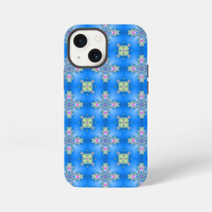 Artdeco Flowers in Retro Style iPhone 13 Mini Case