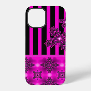 Artdeco Flowers in Retro Style iPhone 12 Pro Case