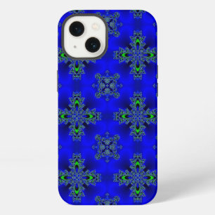 Artdeco Flowers in Retro Style iPhone 13 Case