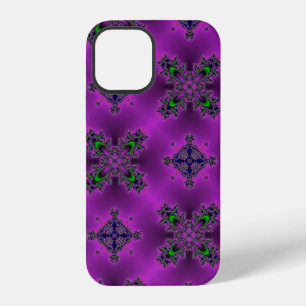 Artdeco Flowers in Retro Style iPhone 12 Case