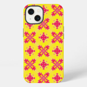Artdeco Flowers in Retro Style iPhone 13 Case