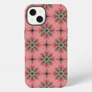 Artdeco Flowers in Retro Style iPhone 13 Case
