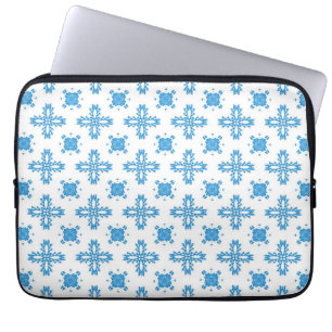Artdeco Flowers in Retro Style Laptop Sleeve
