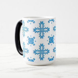 Artdeco Flowers in Retro Style Magic Mug