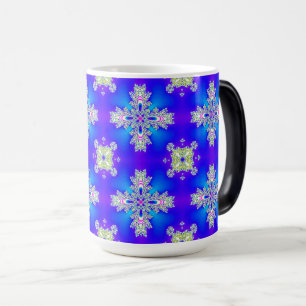Artdeco Flowers in Retro Style Magic Mug