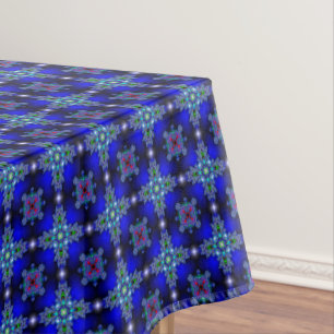 Artdeco Flowers in Retro Style Tablecloth