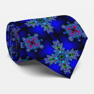 Artdeco Flowers in Retro Style Tie
