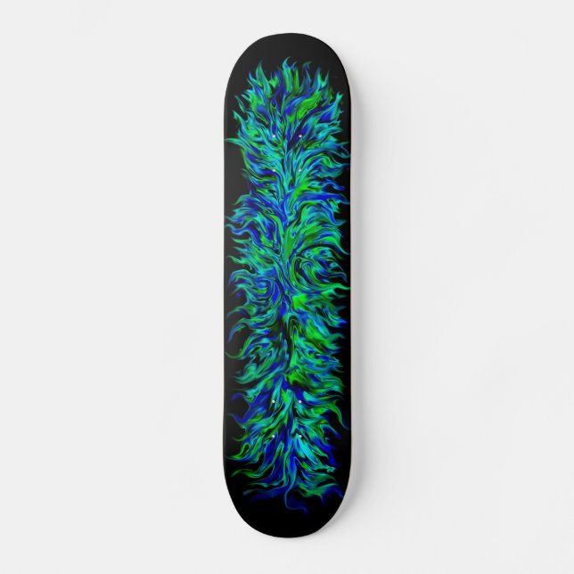 Artdeco in Regenbogen Style Skateboard (Front)