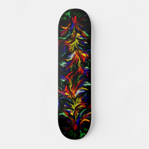 Artdeco in Regenbogen Style Skateboard