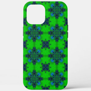 Artdeco in retrolook green and blue iPhone 12 pro max case