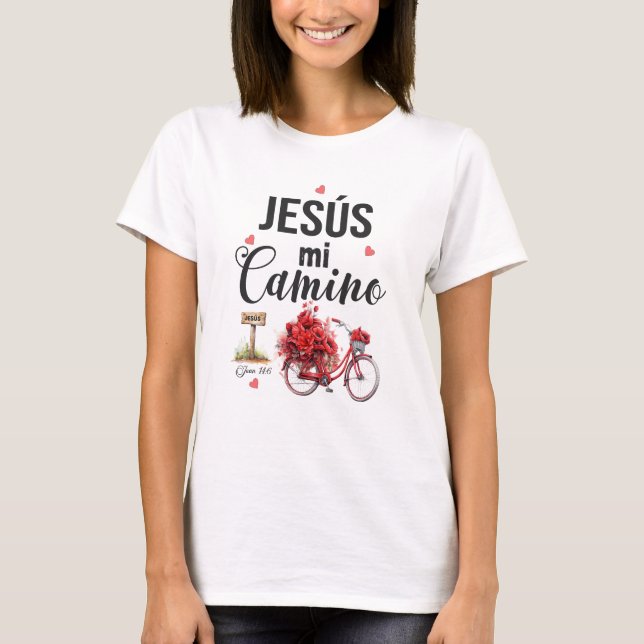 ARTE JESÚS MI CAMINO T-Shirt (Front)