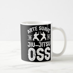 Arte Suave Jiu Jitsu Oss Brazilian Jew Jitsu Coffee Mug