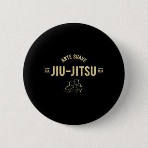 Arte Suave MMA BJJ Brazilian Jiu Jitsu 2 Inch Round Button